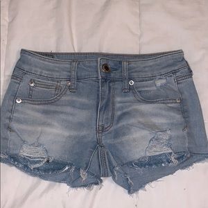 american eagle jean shorts
